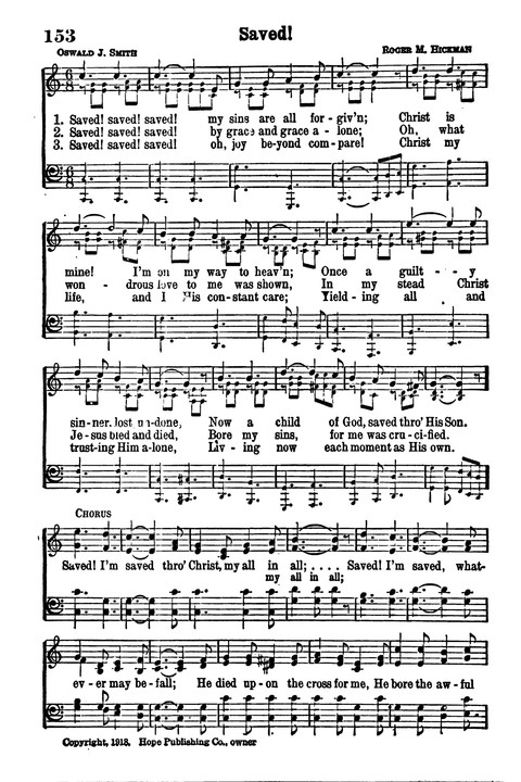 Choice Hymns of the Faith page 140