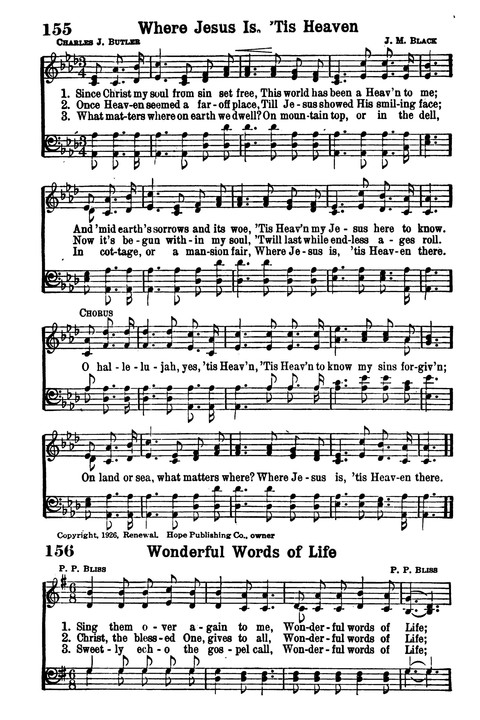 Choice Hymns of the Faith page 142