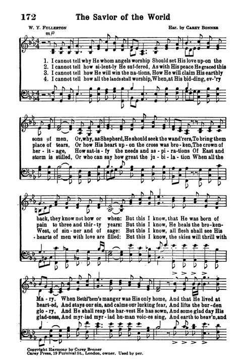 Choice Hymns of the Faith page 158