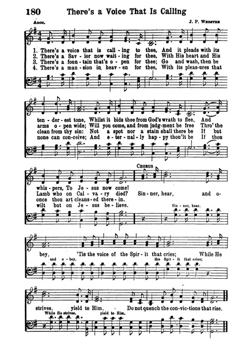 Choice Hymns of the Faith page 166