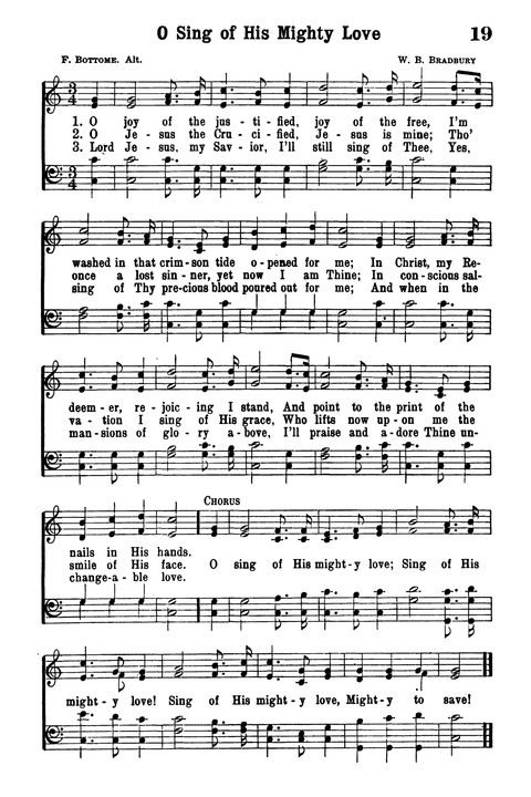 Choice Hymns of the Faith page 17