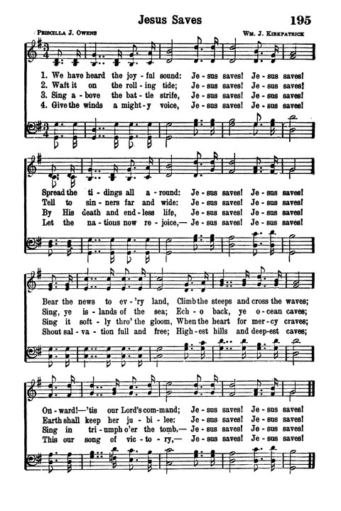 Choice Hymns of the Faith page 181
