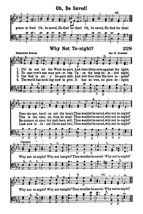 Choice Hymns of the Faith page 211