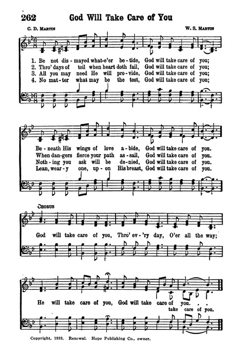 Choice Hymns of the Faith page 240