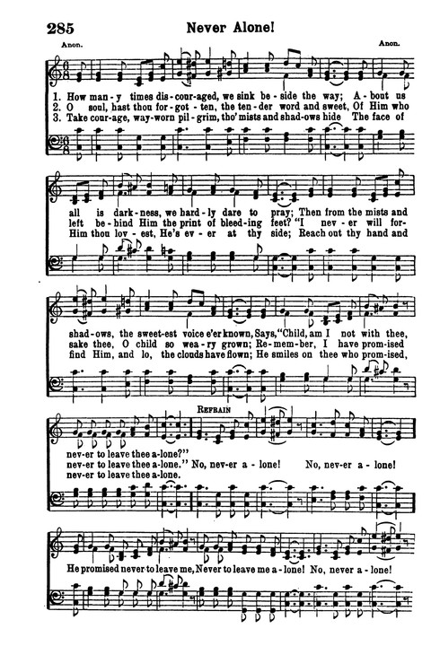 Choice Hymns of the Faith page 258