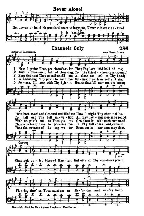 Choice Hymns of the Faith page 259