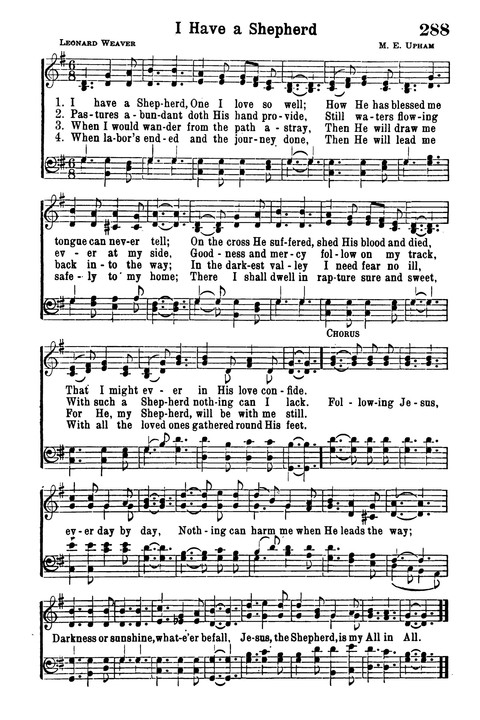 Choice Hymns of the Faith page 261