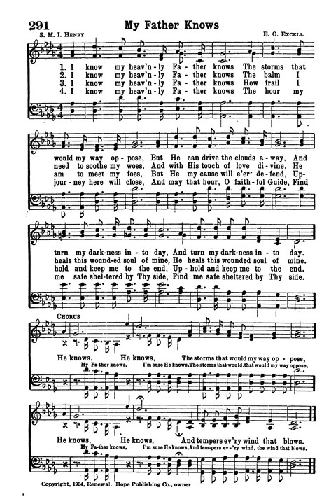 Choice Hymns of the Faith page 264