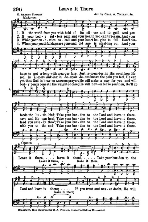 Choice Hymns of the Faith page 268