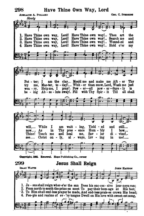 Choice Hymns of the Faith page 270