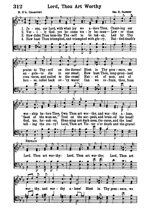 Choice Hymns of the Faith page 280