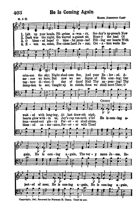 Choice Hymns of the Faith page 348