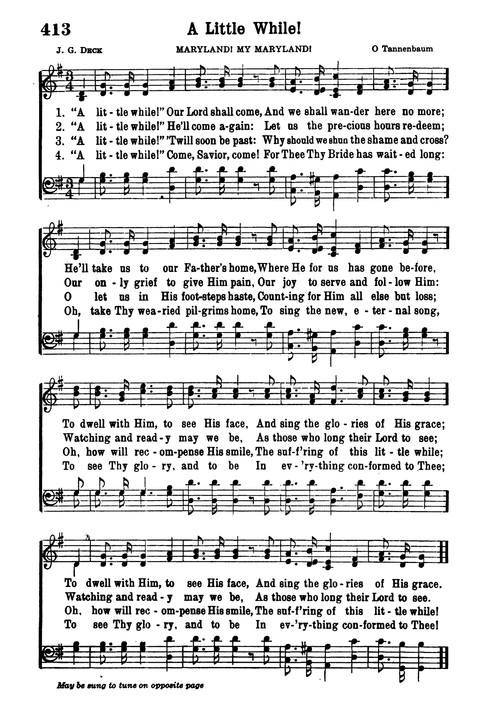 Choice Hymns of the Faith page 358