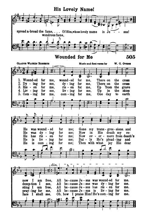 Choice Hymns of the Faith page 431