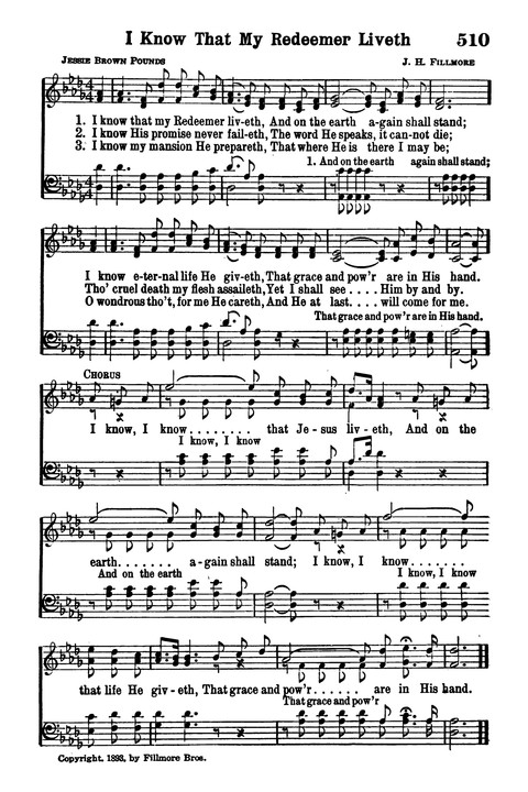Choice Hymns of the Faith page 435