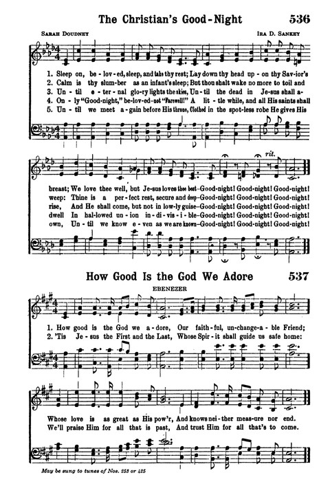 Choice Hymns of the Faith page 461