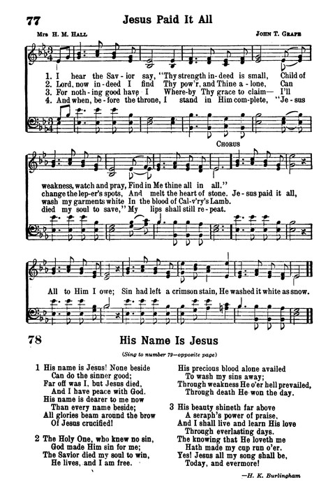 Choice Hymns of the Faith page 68