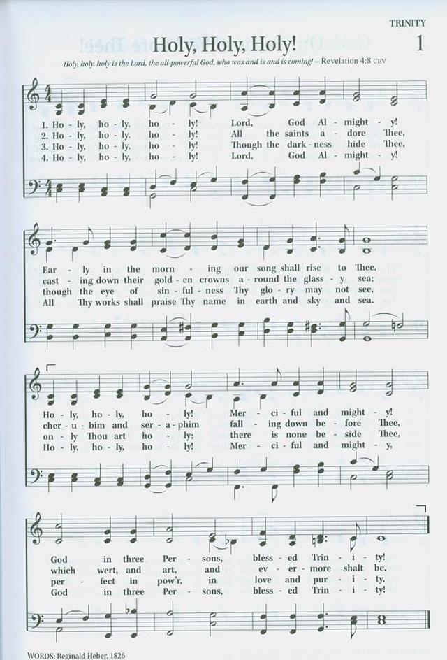 The Christian Life Hymnal page 1