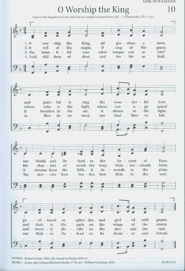 The Christian Life Hymnal page 11
