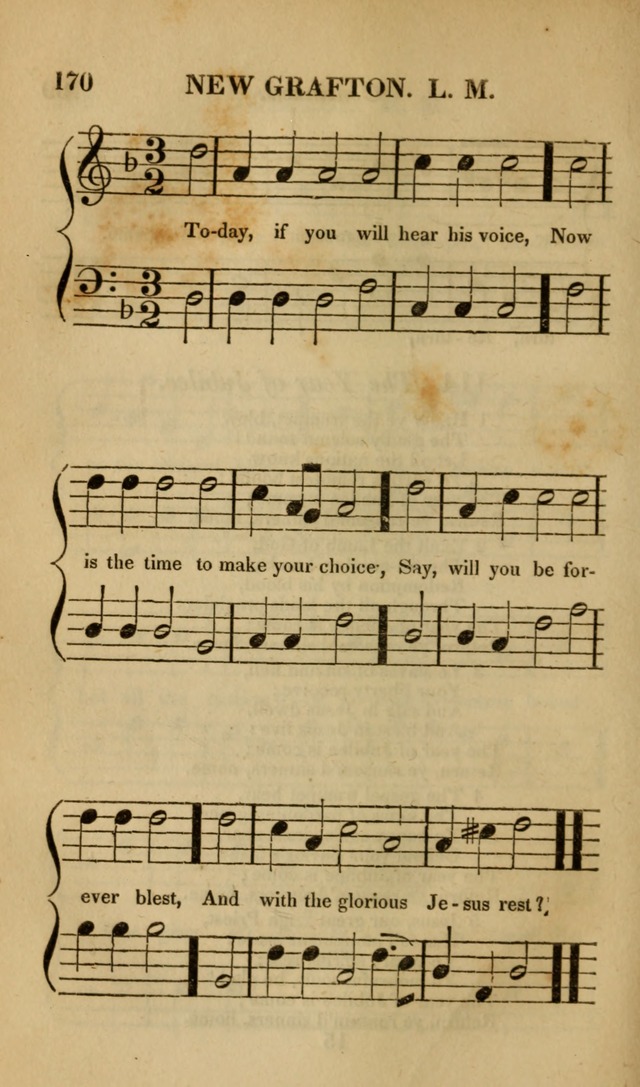 The Christian Lyre: Vol I (8th ed. rev.) page 170