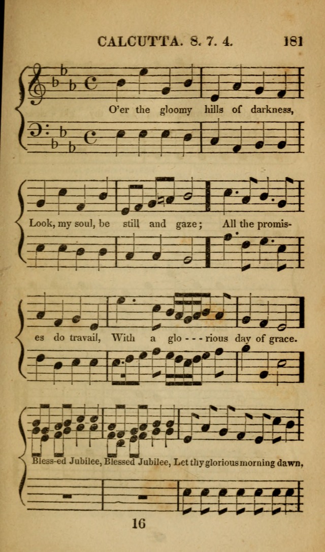 The Christian Lyre: Vol I (8th ed. rev.) page 181