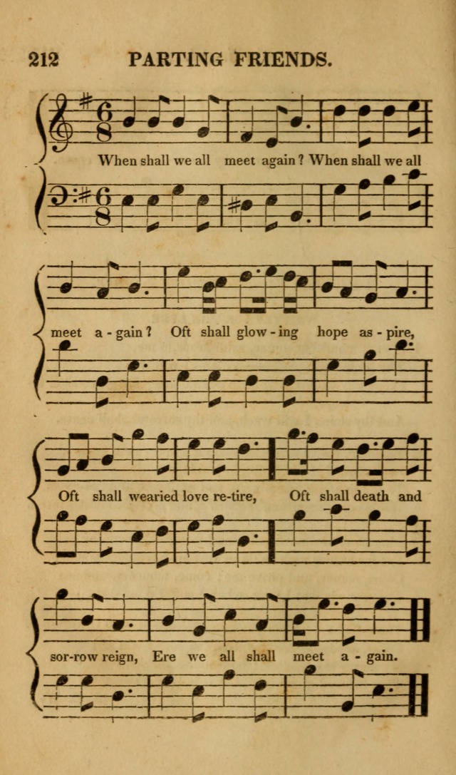 The Christian Lyre: Vol I (8th ed. rev.) page 212