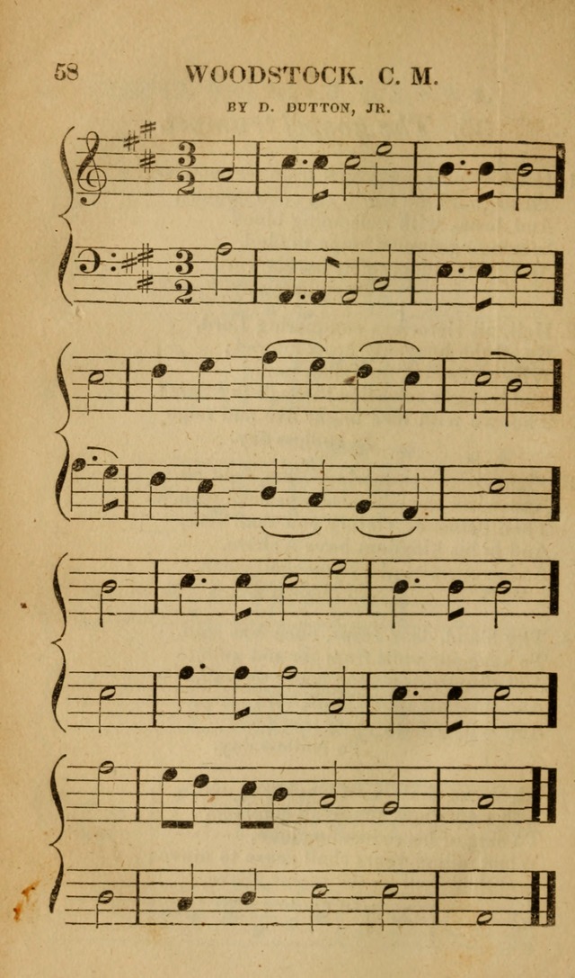 The Christian Lyre: Vol I (8th ed. rev.) page 58