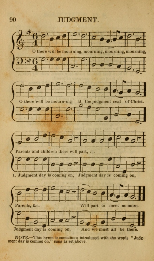 The Christian Lyre: Vol I (8th ed. rev.) page 90
