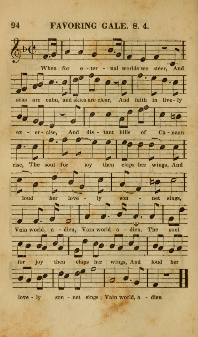 The Christian Lyre: Vol I (8th ed. rev.) page 94