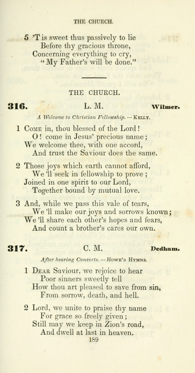 The Christian Melodist: a new collection of hymns for social religious worship page 191