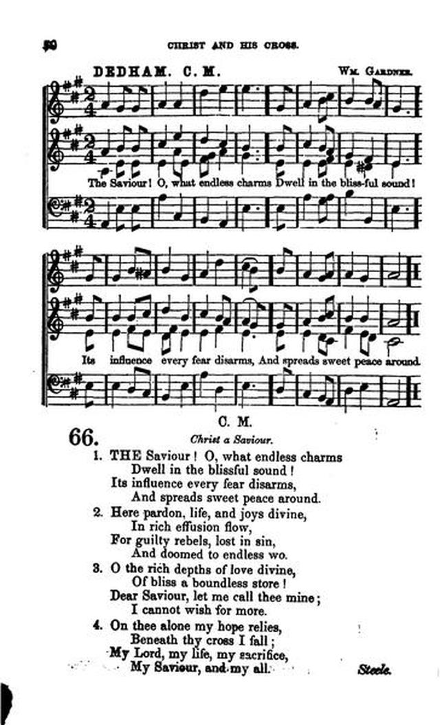 Christian Melodies: a selection of hymns and tunes designed for social and private worship in the lecture-room and the family (2nd ed.) page 49