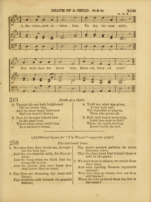 Cottage Melodies; a hymn and tune book, for prayer and social meetings and the home circle page 116