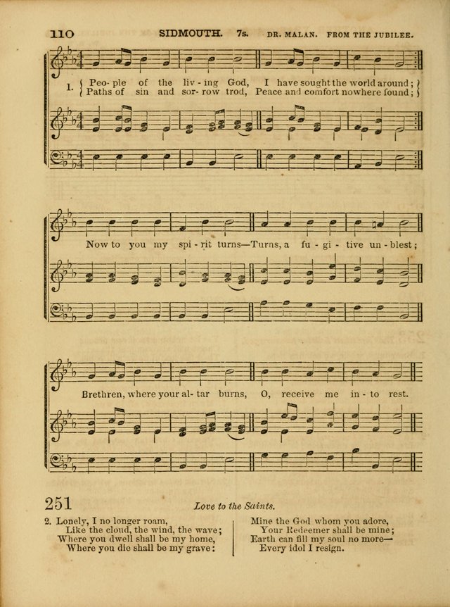 Cottage Melodies; a hymn and tune book, for prayer and social meetings and the home circle page 117