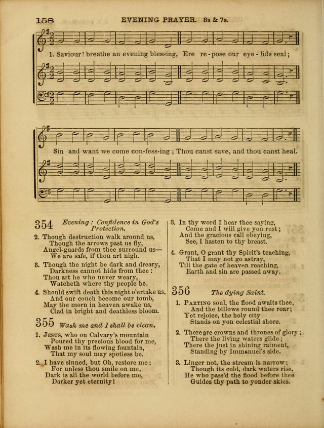 Cottage Melodies; a hymn and tune book, for prayer and social meetings and the home circle page 165