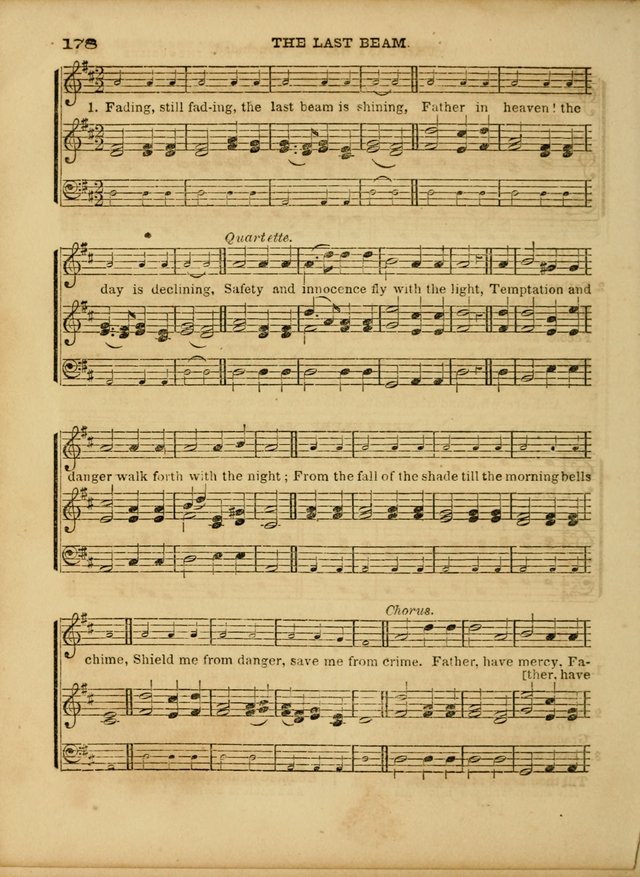 Cottage Melodies; a hymn and tune book, for prayer and social meetings and the home circle page 185