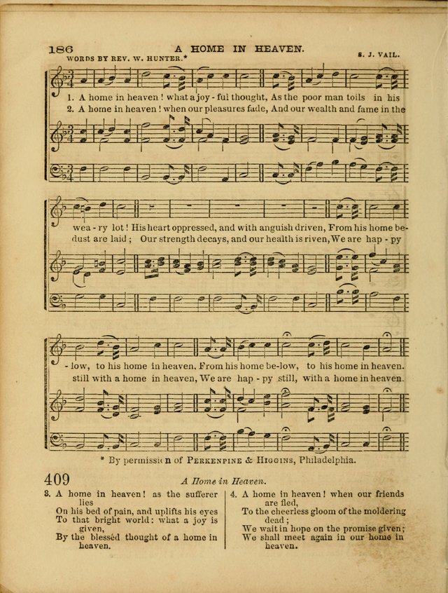 Cottage Melodies; a hymn and tune book, for prayer and social meetings and the home circle page 193