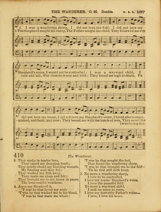 Cottage Melodies; a hymn and tune book, for prayer and social meetings and the home circle page 194