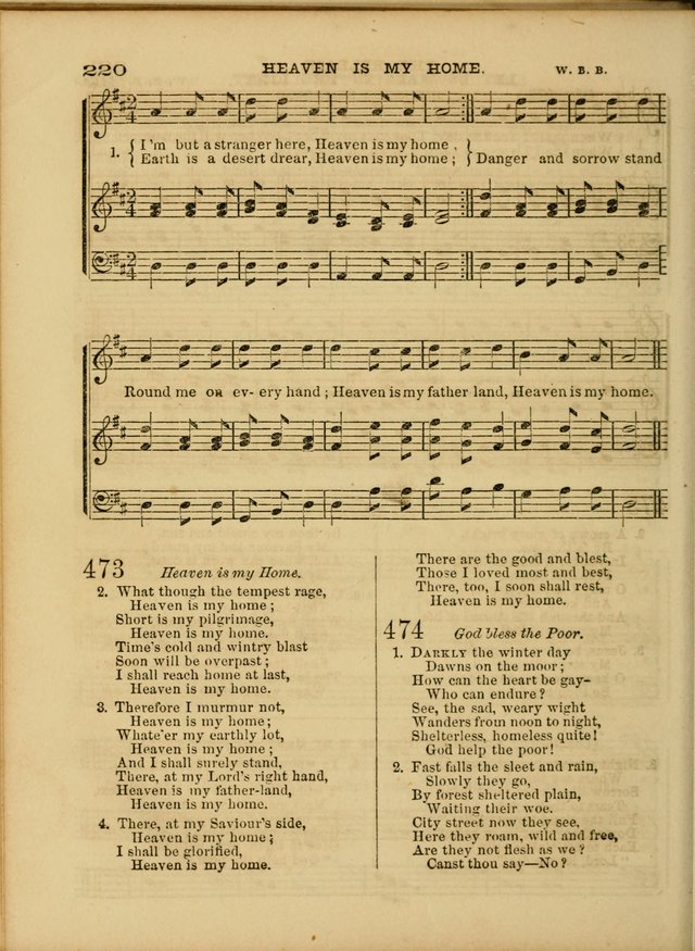 Cottage Melodies; a hymn and tune book, for prayer and social meetings and the home circle page 227