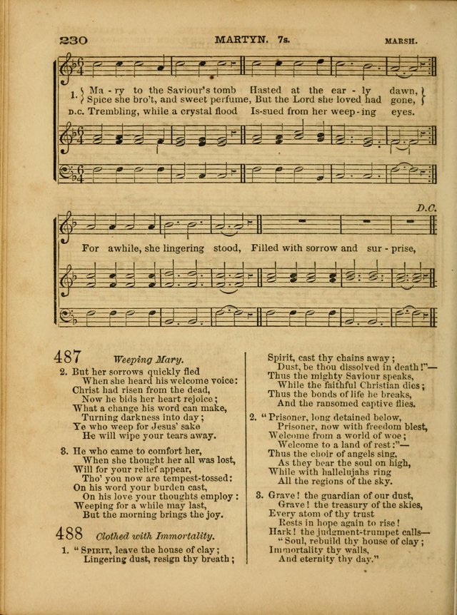 Cottage Melodies; a hymn and tune book, for prayer and social meetings and the home circle page 237