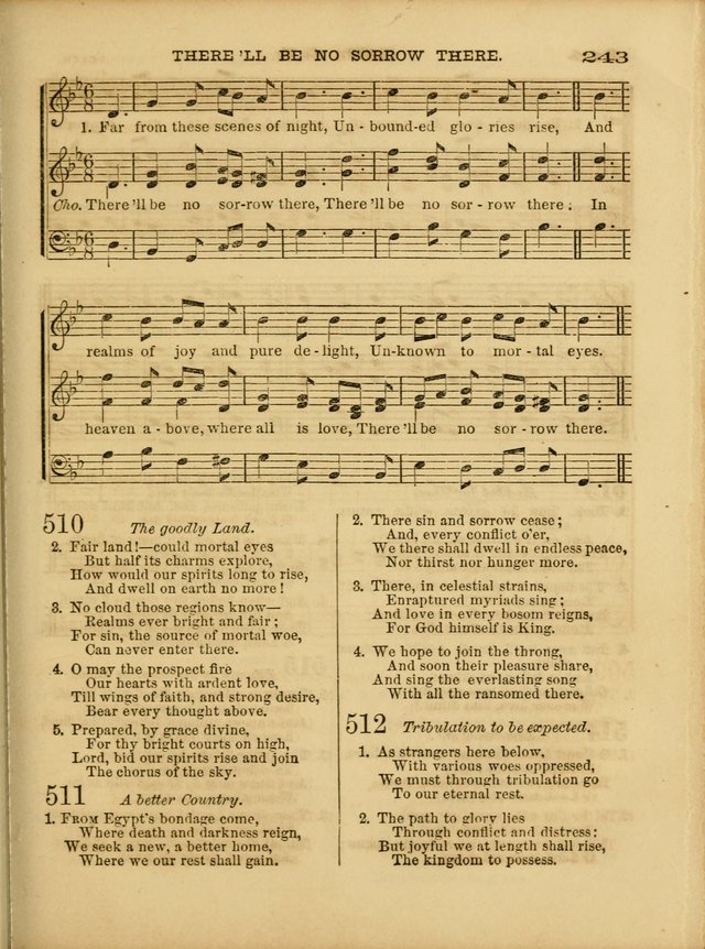 Cottage Melodies; a hymn and tune book, for prayer and social meetings and the home circle page 250