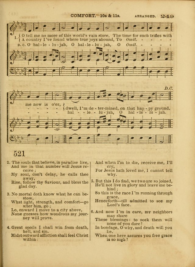 Cottage Melodies; a hymn and tune book, for prayer and social meetings and the home circle page 256
