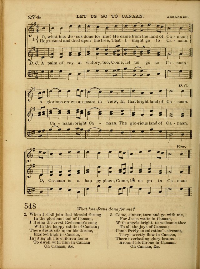 Cottage Melodies; a hymn and tune book, for prayer and social meetings and the home circle page 281