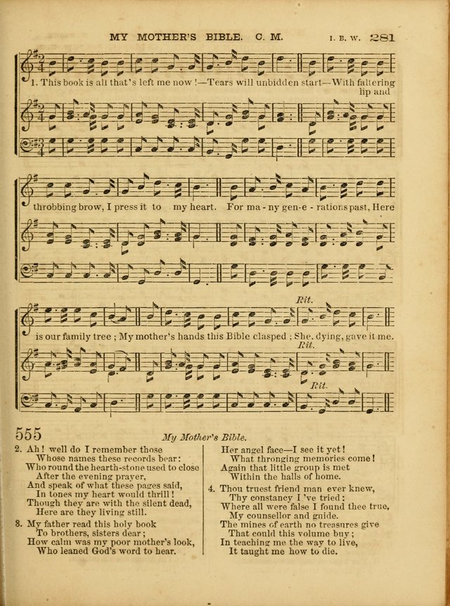 Cottage Melodies; a hymn and tune book, for prayer and social meetings and the home circle page 288