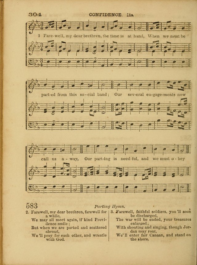 Cottage Melodies; a hymn and tune book, for prayer and social meetings and the home circle page 311
