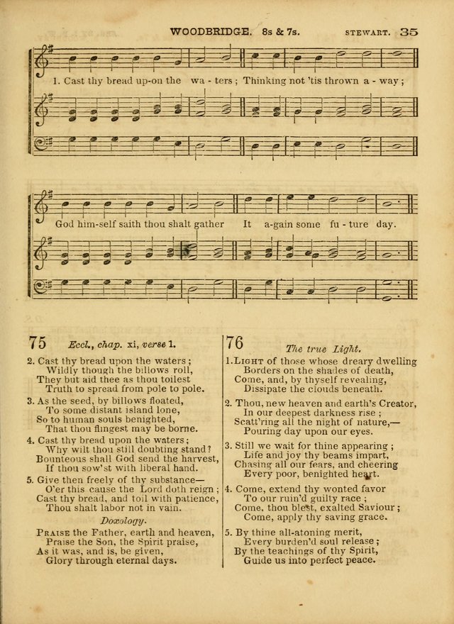 Cottage Melodies; a hymn and tune book, for prayer and social meetings and the home circle page 42