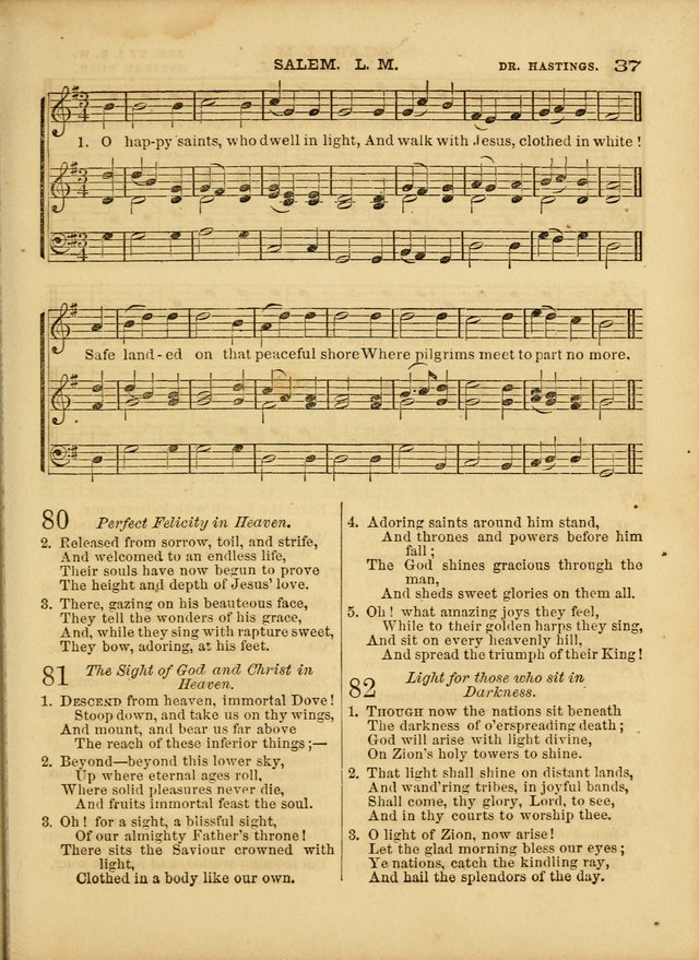 Cottage Melodies; a hymn and tune book, for prayer and social meetings and the home circle page 44