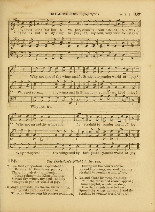 Cottage Melodies; a hymn and tune book, for prayer and social meetings and the home circle page 74
