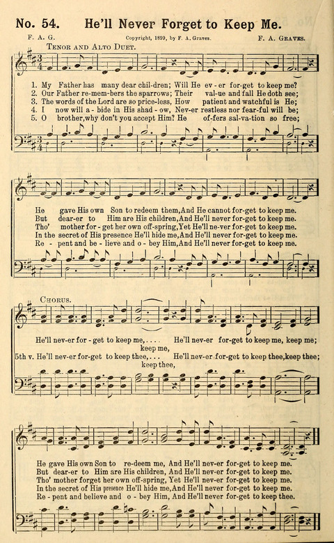 Canaan Melodies: Let everything that hath breath praise the Lord page 54