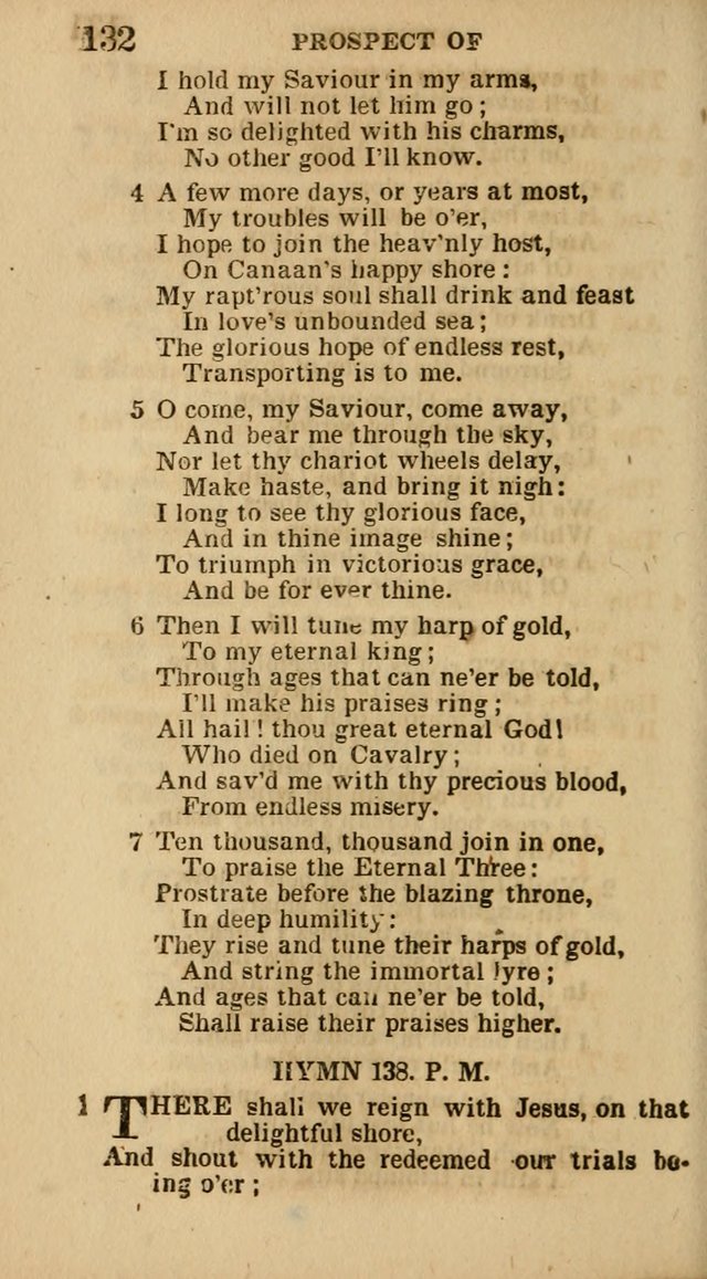 The Camp-Meeting Chorister: or, a collection of hymns and spiritual songs, for the pious of all denominations. To be sung at camp meetings, during revivals of religion, and on other occasions page 134
