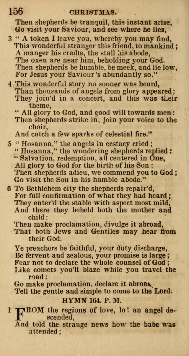The Camp-Meeting Chorister: or, a collection of hymns and spiritual songs, for the pious of all denominations. To be sung at camp meetings, during revivals of religion, and on other occasions page 158
